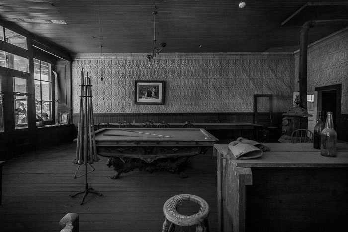 Bodie Ghost Town (B&W)