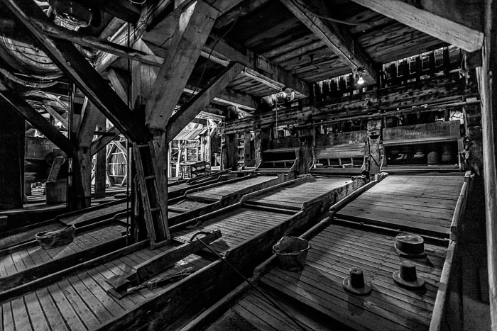 Bodie Ghost Town (B&W)
