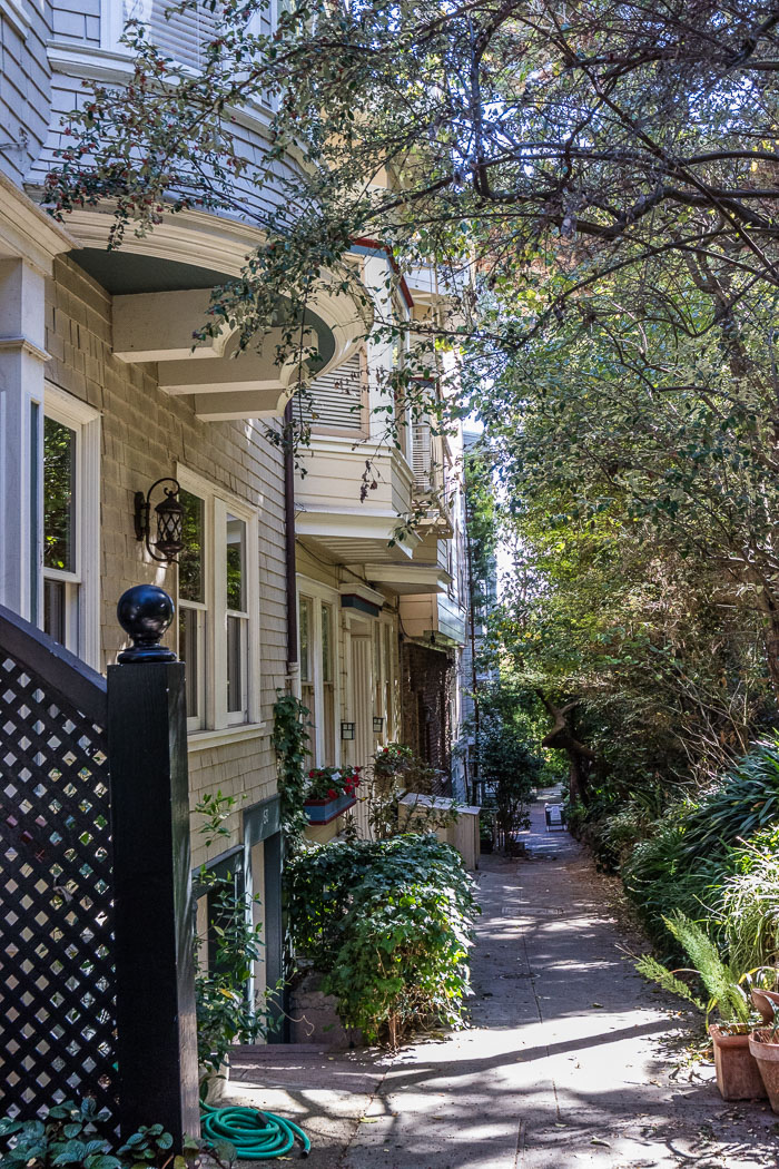Secret stairs and special places on Russian Hill