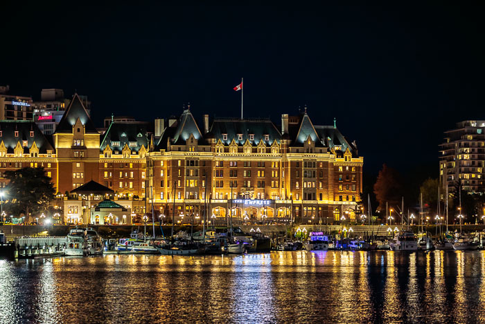 Victoria Harbor After Dark