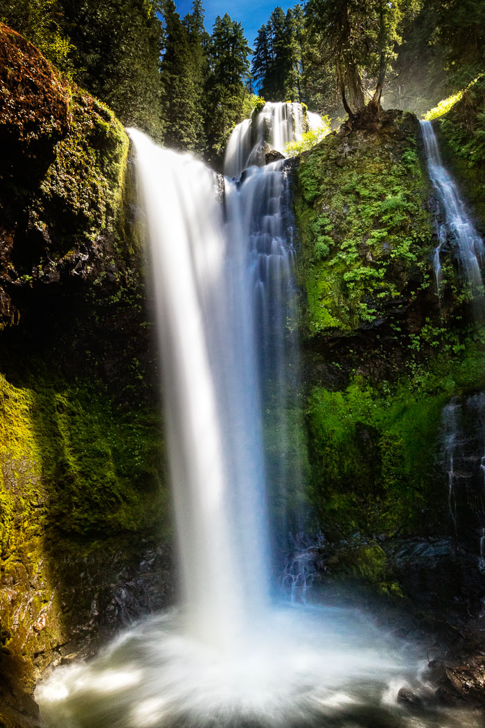 Columbia Gorge Falls Area