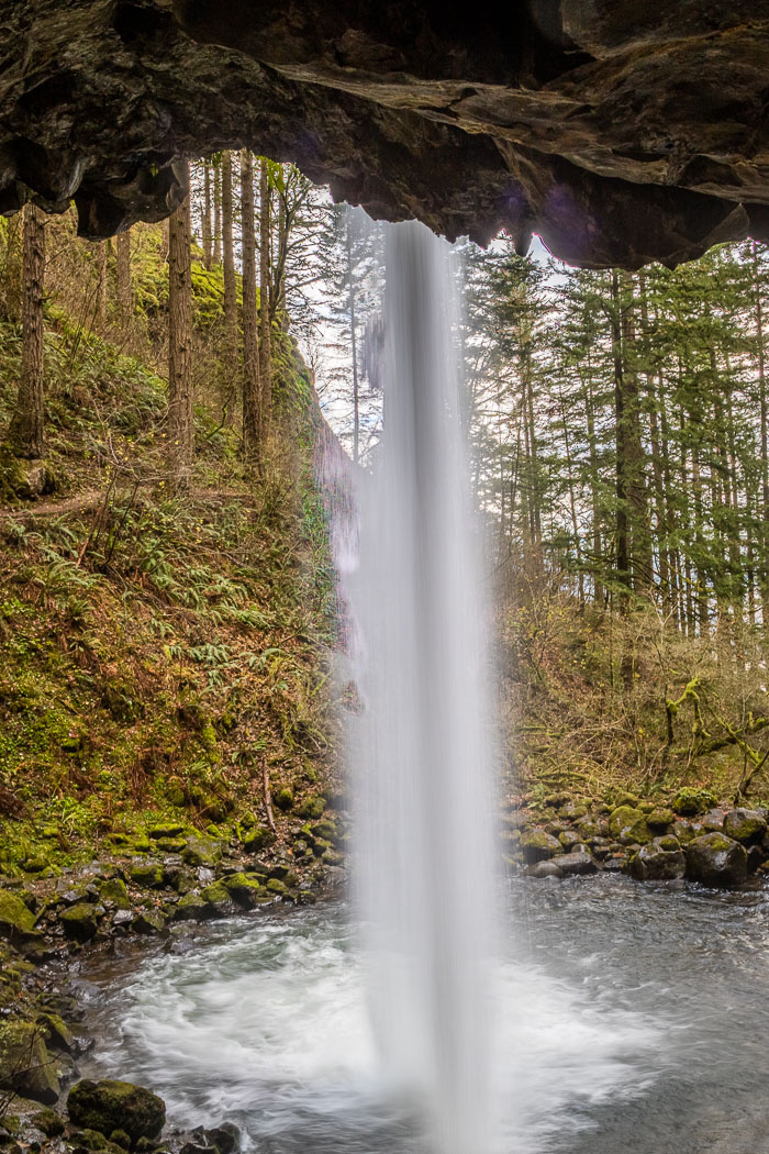 Columbia Gorge Falls Area