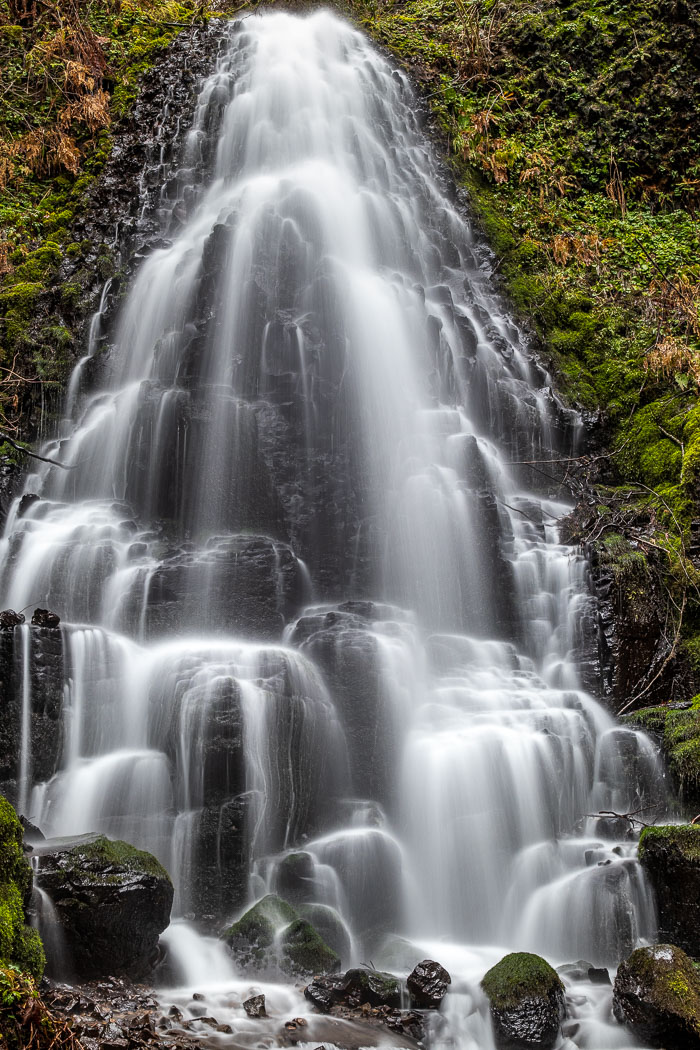 Columbia Gorge Falls Area