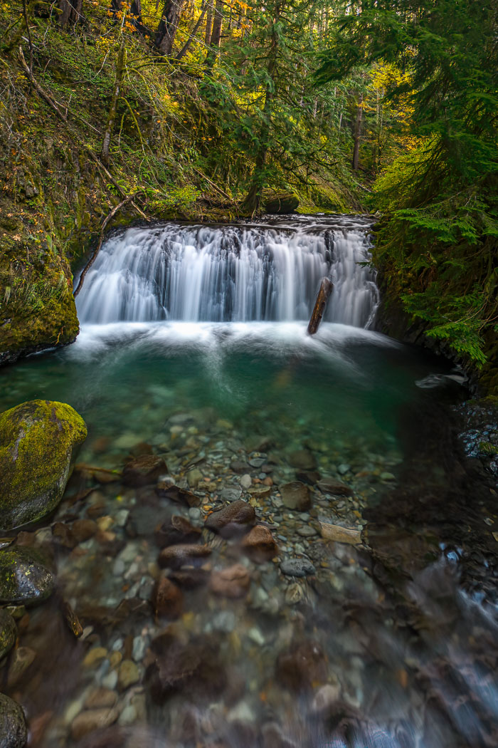 Columbia Gorge Falls Area