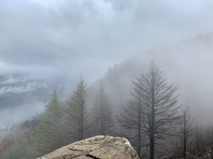 Columbia Gorge Falls Area