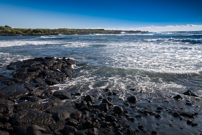 Punaluu Black Sand Beach