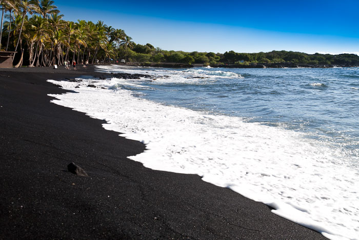 Punaluu Black Sand Beach