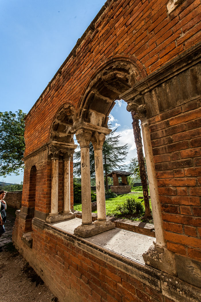 San Galgano Abbey and the hermitage of Montesiepi