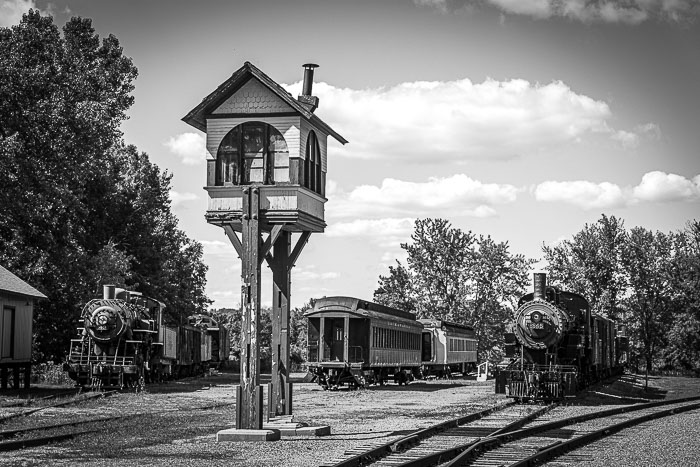 Mid-Continent Railway Museum Black & Whites