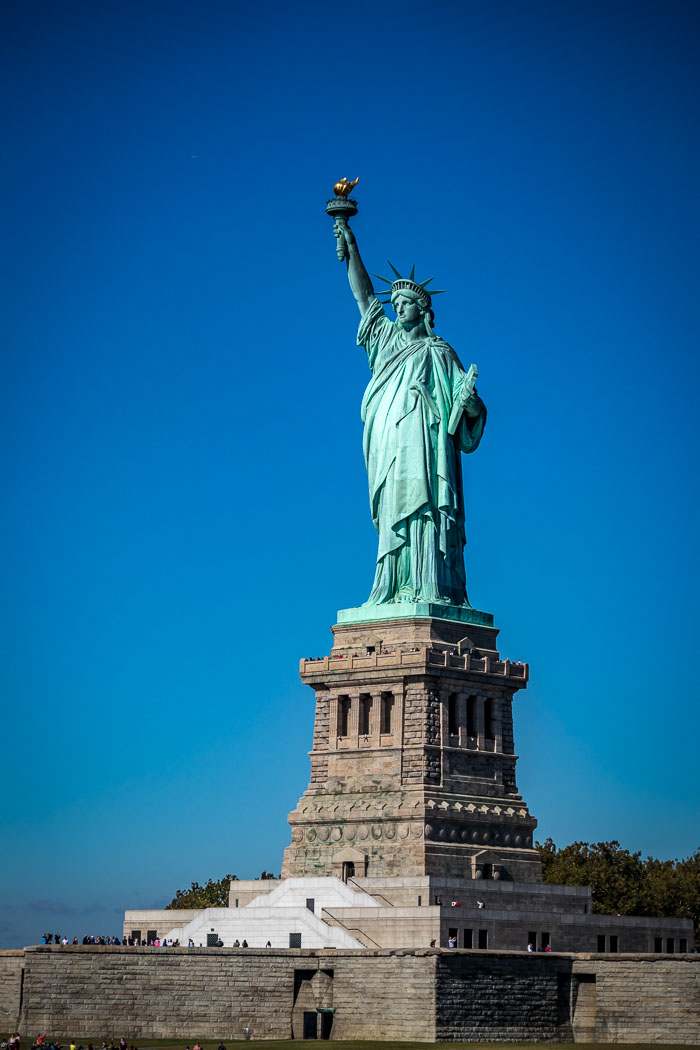  Statue of Liberty and Ellis Island New York