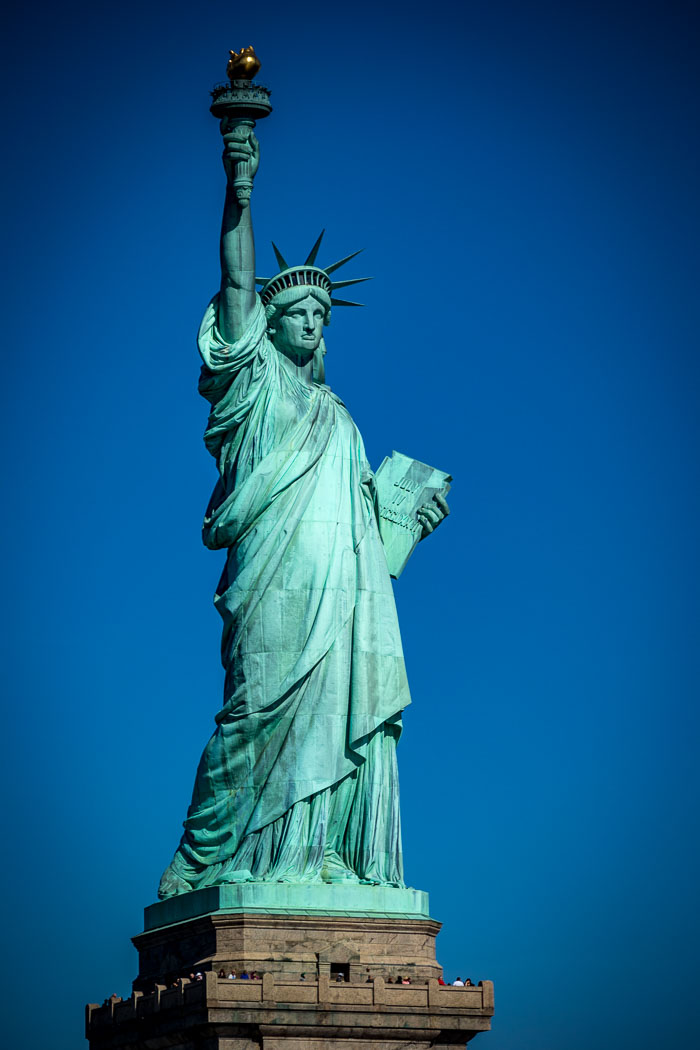  Statue of Liberty and Ellis Island New York