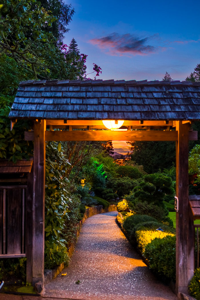 Buchart Gardens After Dark