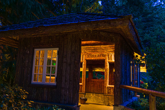 Buchart Gardens After Dark