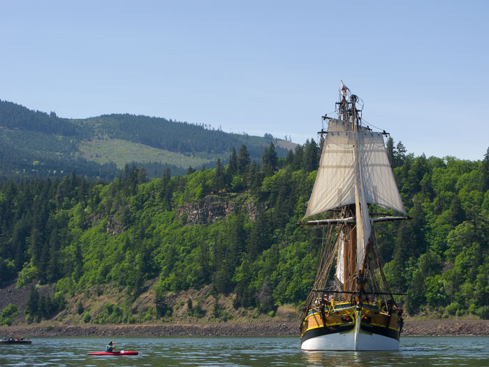 Tall Ships in Hood RIver