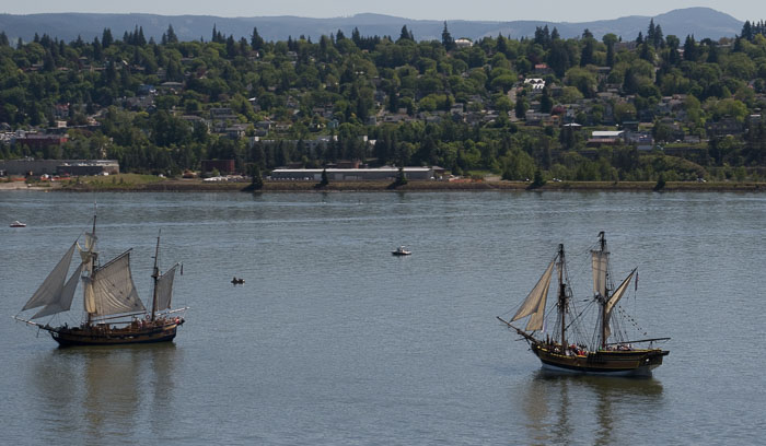 Tall Ships in Hood RIver