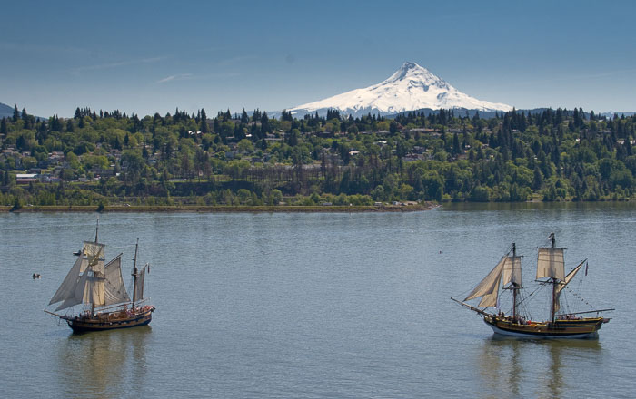 Tall Ships in Hood RIver